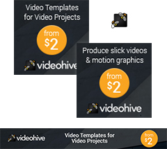 Example VideoHive referral banners